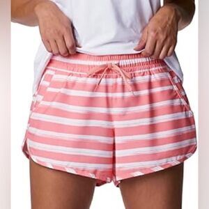 Columbia Coral Striped Bagota Bay Board Shorts